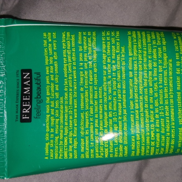 Freeman Renewing Cucumber Peel Off Gel Mask - Picture 5 of 5